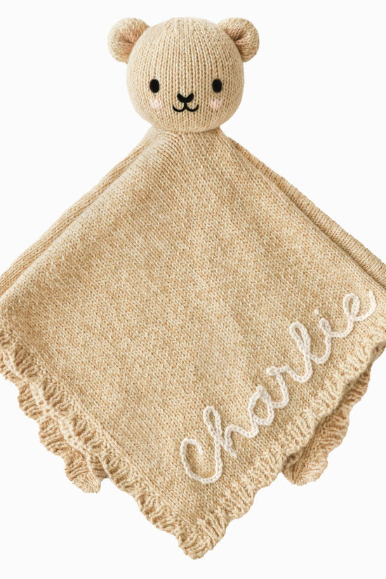 Baby bear lovey