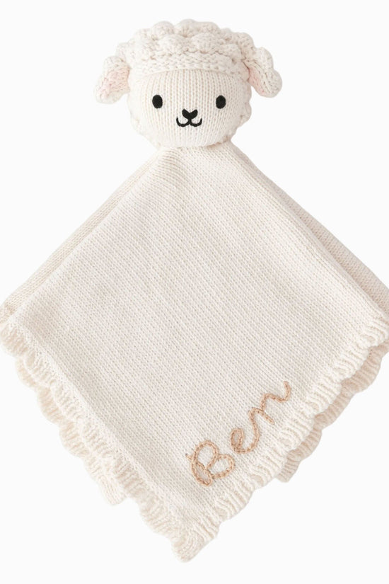 Baby lamb lovey