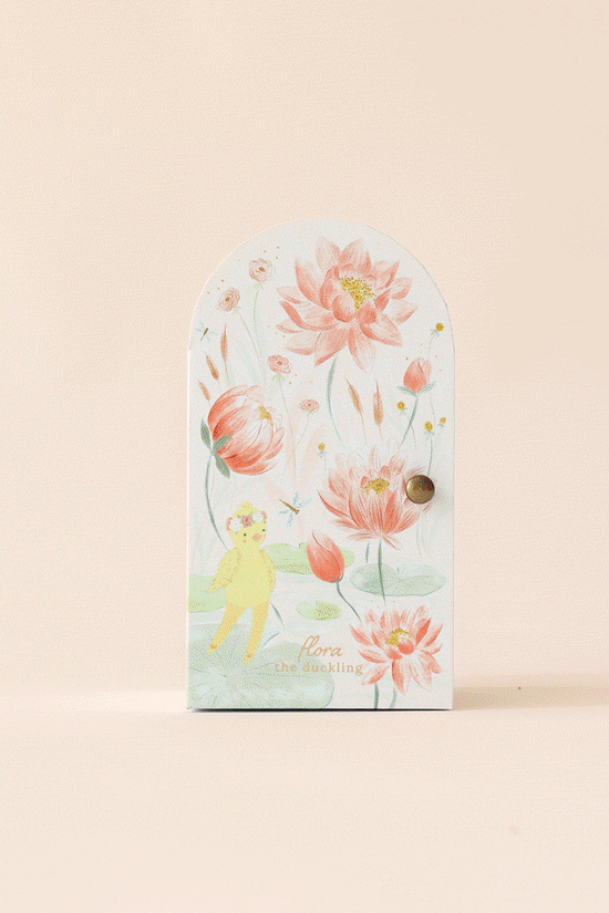 Tiny Flora the duckling (mauve)