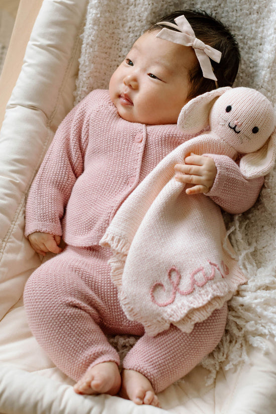 Baby bunny lovey