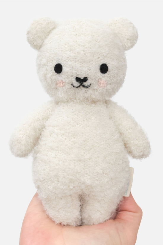 Baby bouclé bear (ivory)