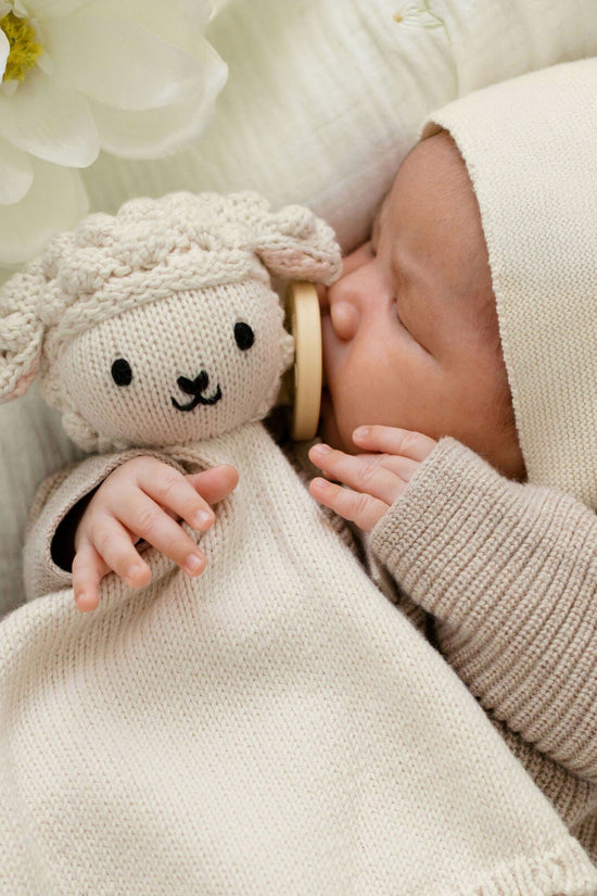 Baby lamb lovey