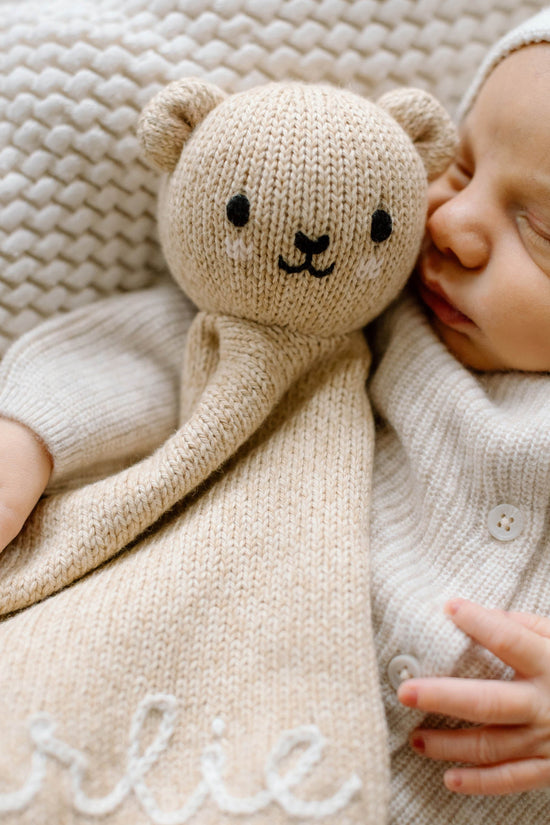 Baby bear lovey