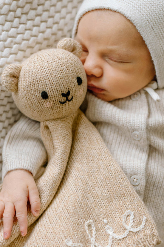 Baby bear lovey