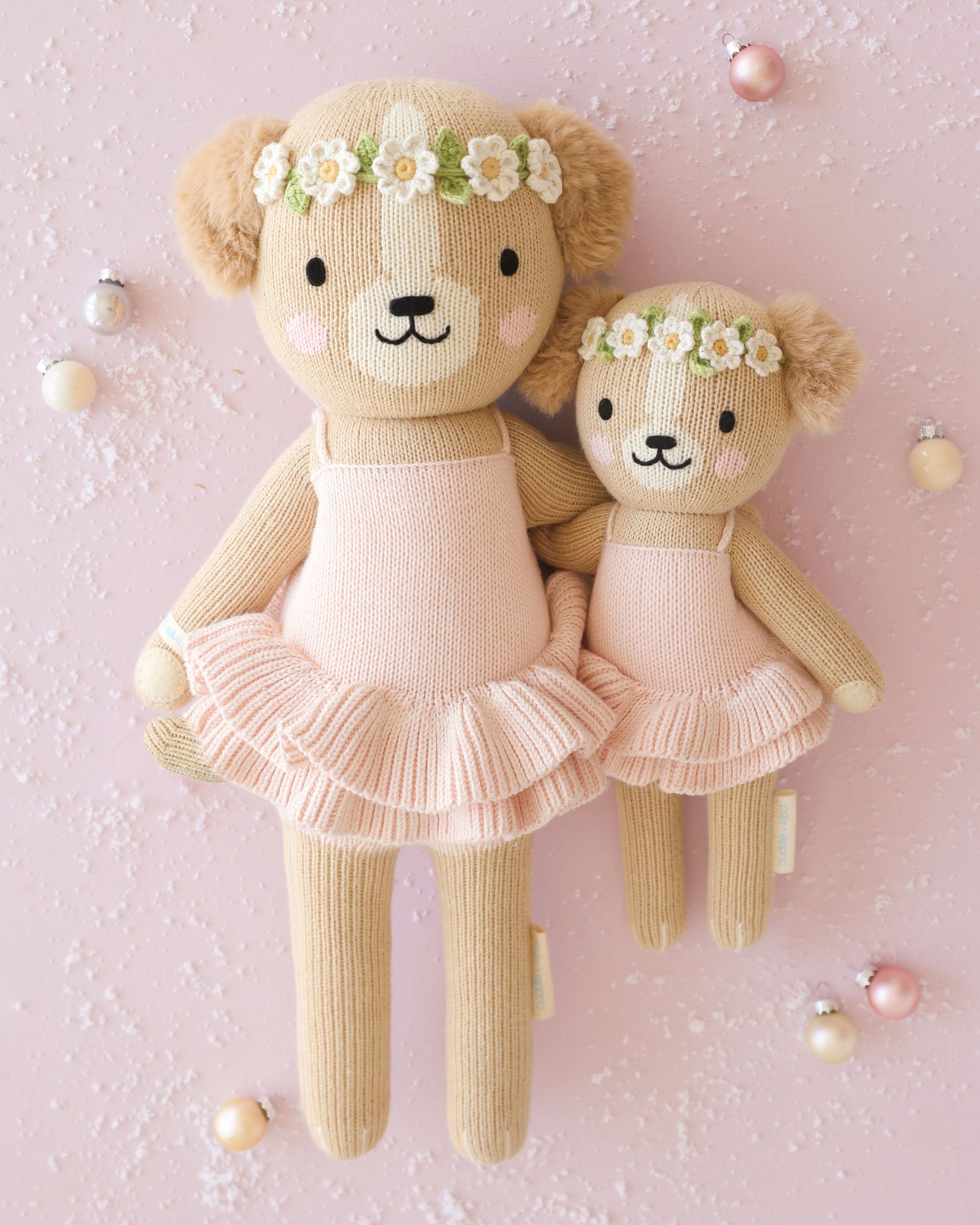 Evelyn the golden puppy (ballet pink)