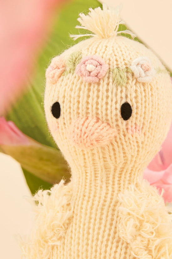 Tiny Flora the duckling (mauve)