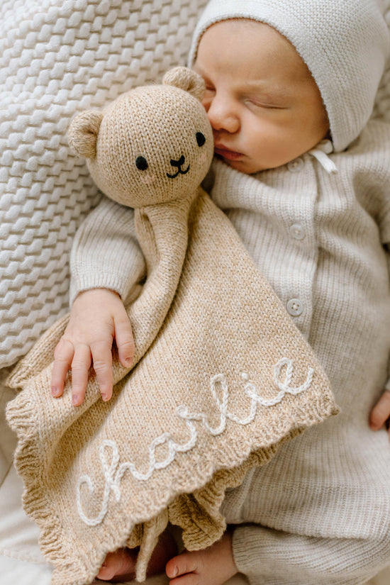 Baby bear lovey