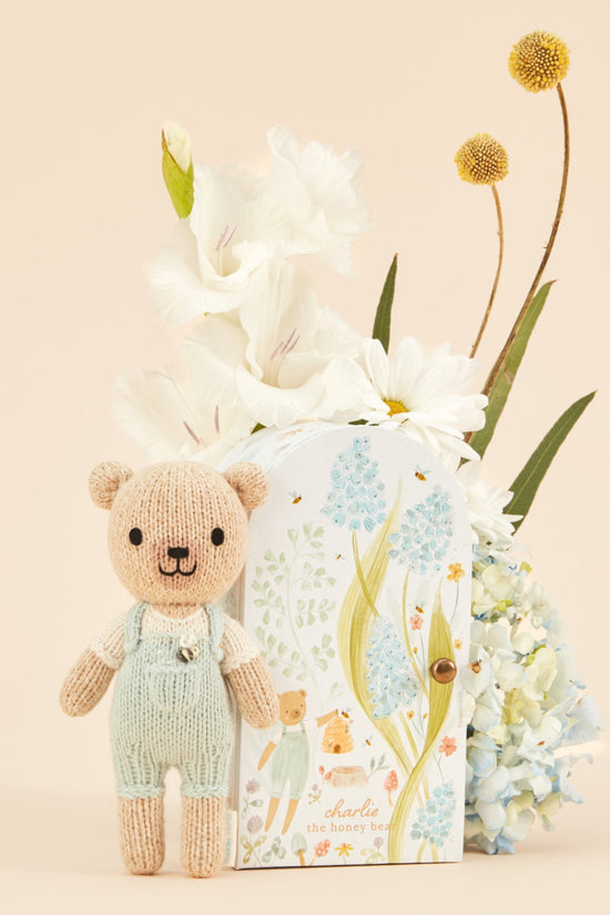 Tiny Charlie the honey bear