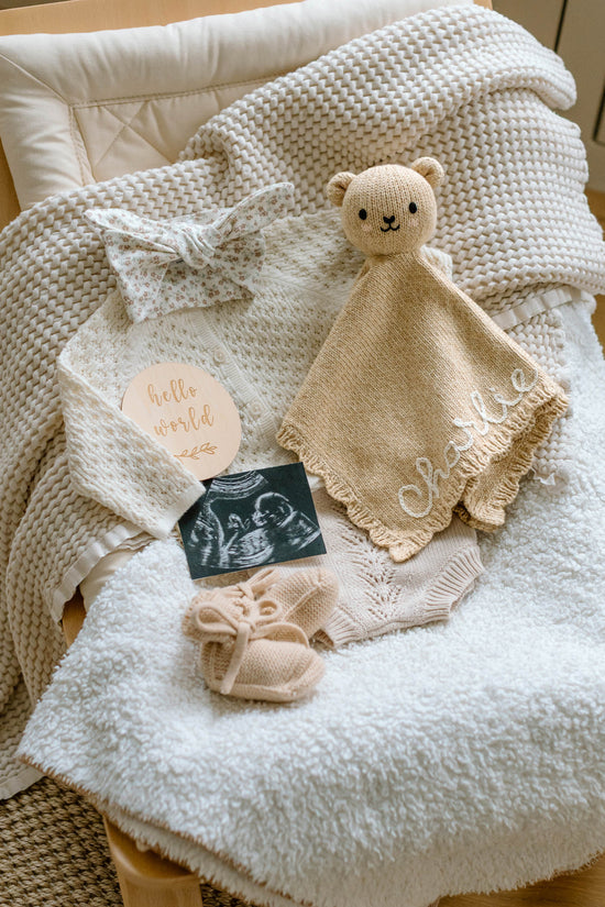 Baby bear lovey
