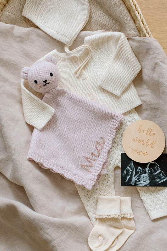 Baby bear lovey