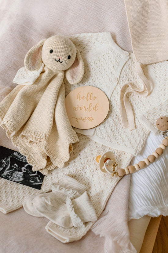 Baby bunny lovey