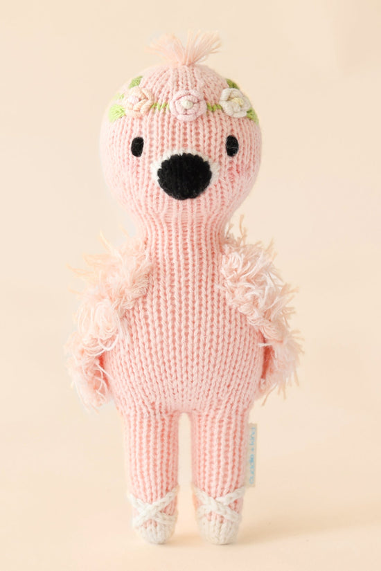 Tiny Penelope the flamingo