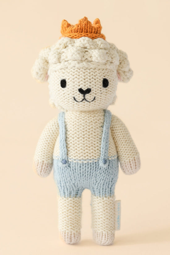 Tiny Sebastian the lamb