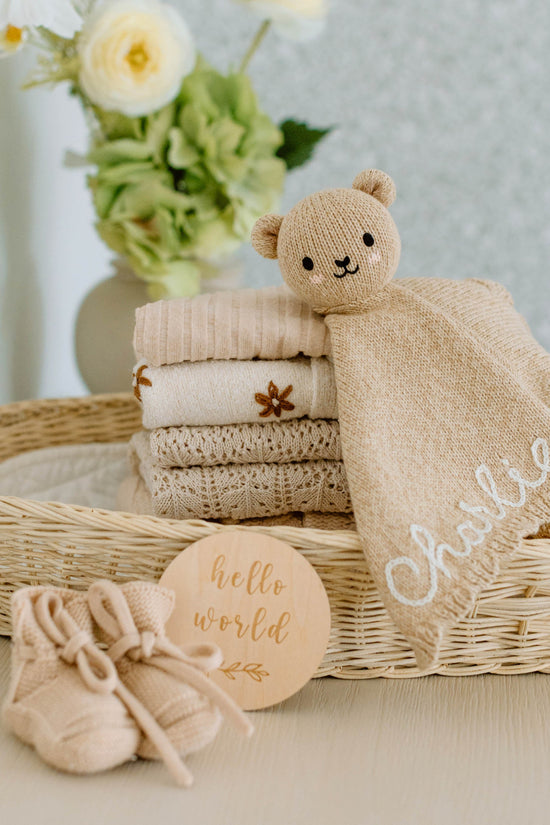 Baby bear lovey