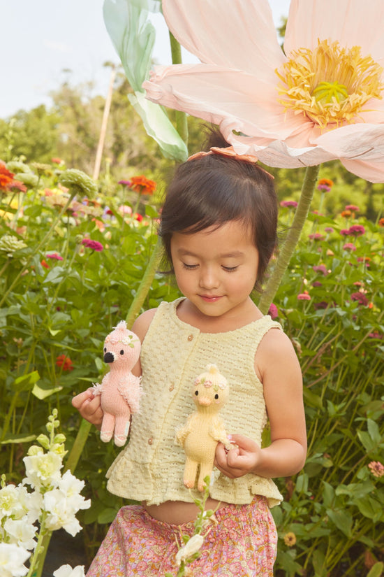 Tiny Flora the duckling (mauve)