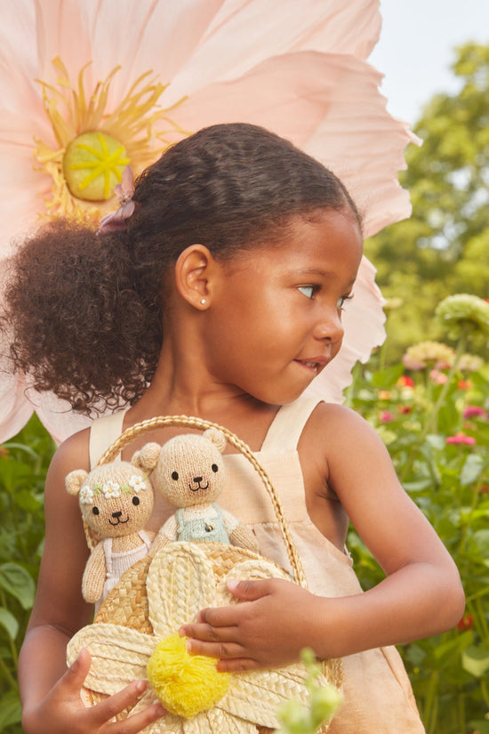 Tiny Olivia the honey bear