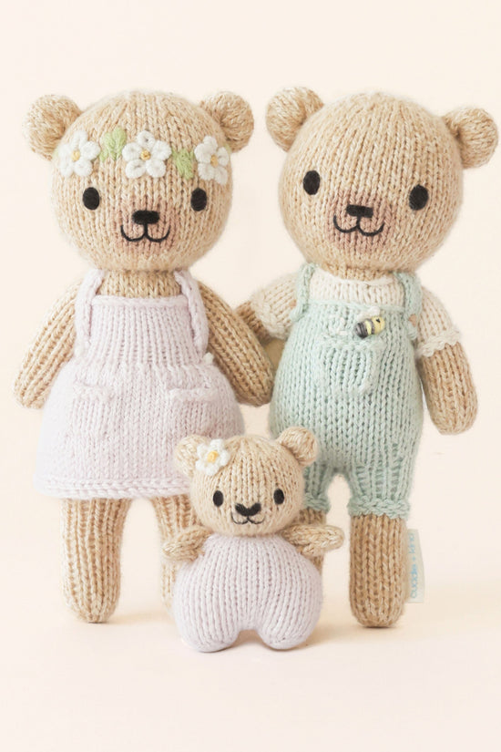 Tiny Charlie the honey bear