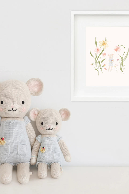 Beatrice the mouse (periwinkle)