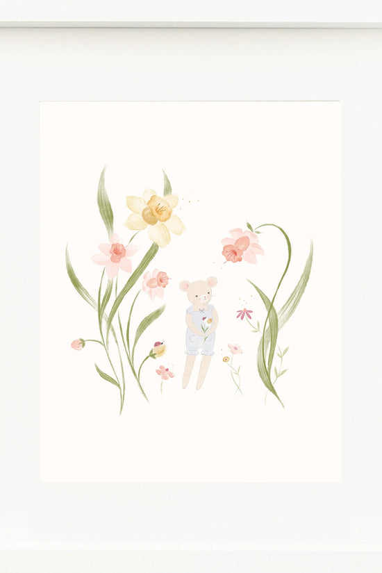 Beatrice the mouse (periwinkle)
