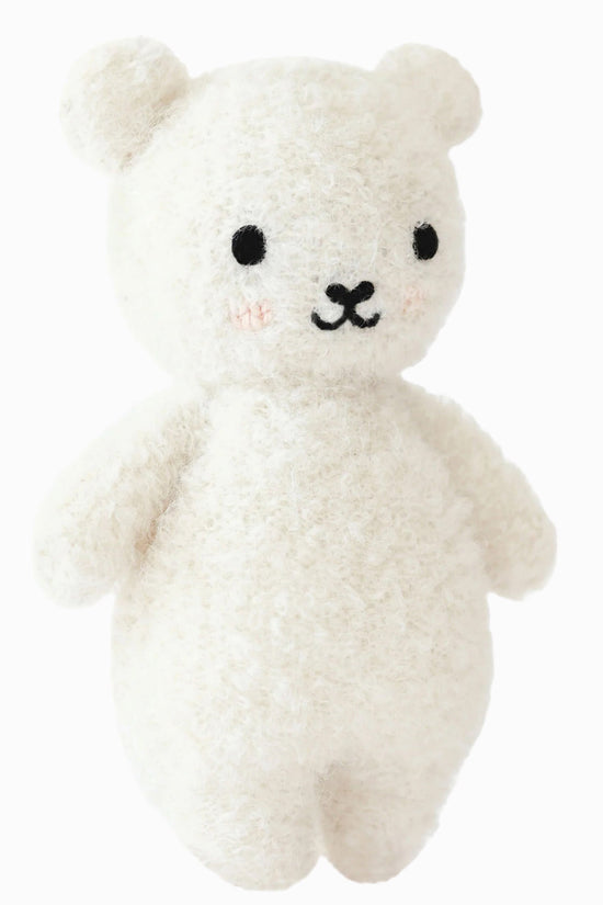 Baby bouclé bear (ivory)