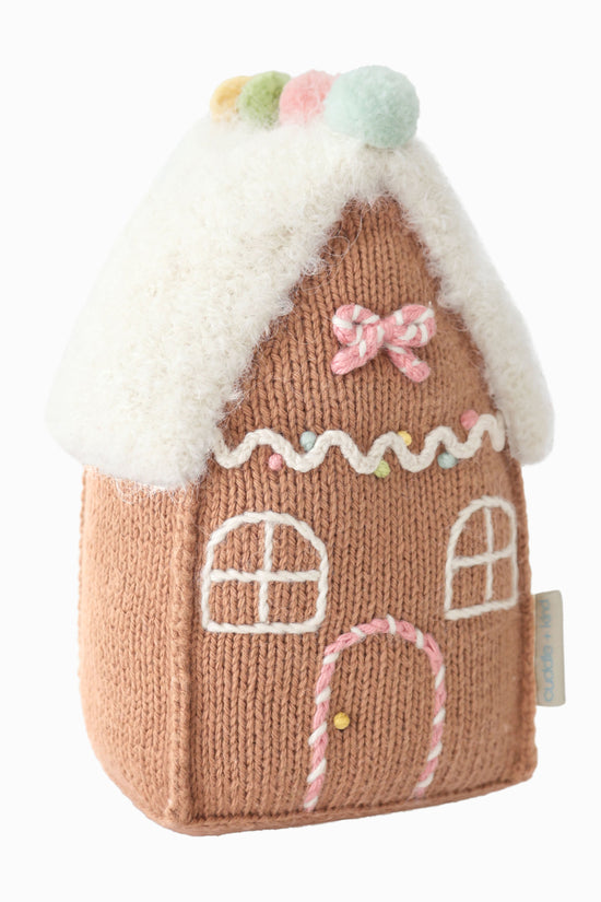Blush Christmas Gingerbread House