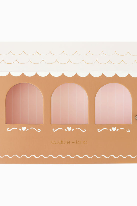 Blush Christmas Gingerbread House