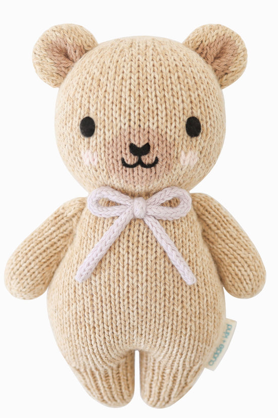 Baby honey bear (lavender bow)