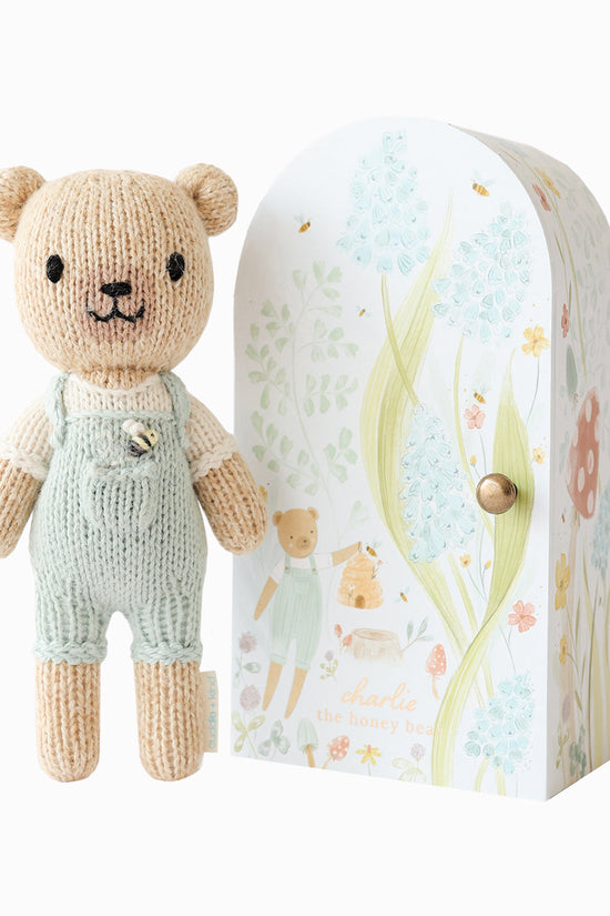 Tiny Charlie the honey bear